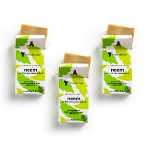 Pack 3 Jabones de Neem y Aceite de Árbol del Té
