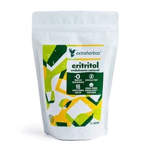 Eritritol Puro Premium, Endulzante Natural Sin Calorías, Keto