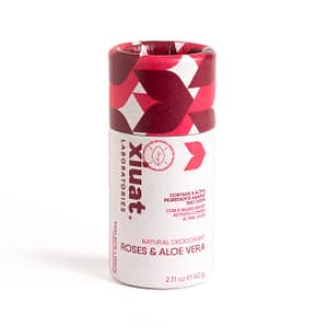 Desodorante Natural en Barra con Aloe Vera y Rosas - XIUAT Laboratories