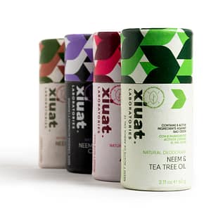 Kit 4 Desodorantes Orgánicos - XIUAT Laboratories Unisex